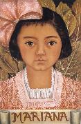 Frida Kahlo Portrait of Mariana Morillo oil painting reproduction